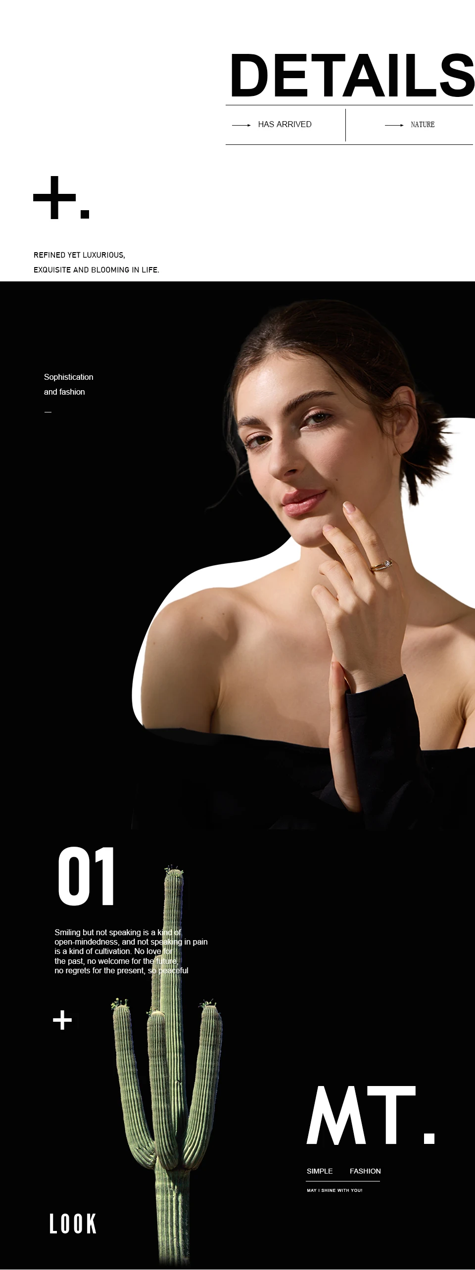 Yhpup Zarter, glänzender Zirkonia-Edelstahl, doppellagig, klassischer Ring, hochwertiges Geschenk für Frauen, exquisiter romantischer Schmuck – Detail 4