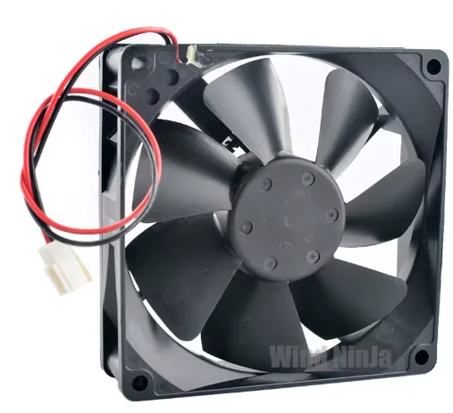 For Computer Hardware 92mm Dual Ball Bearing Cooling Fan 3610KL-04W-B50 9.2cm DC12V 0.34A 2-Pin Chassis Power Supply Fan