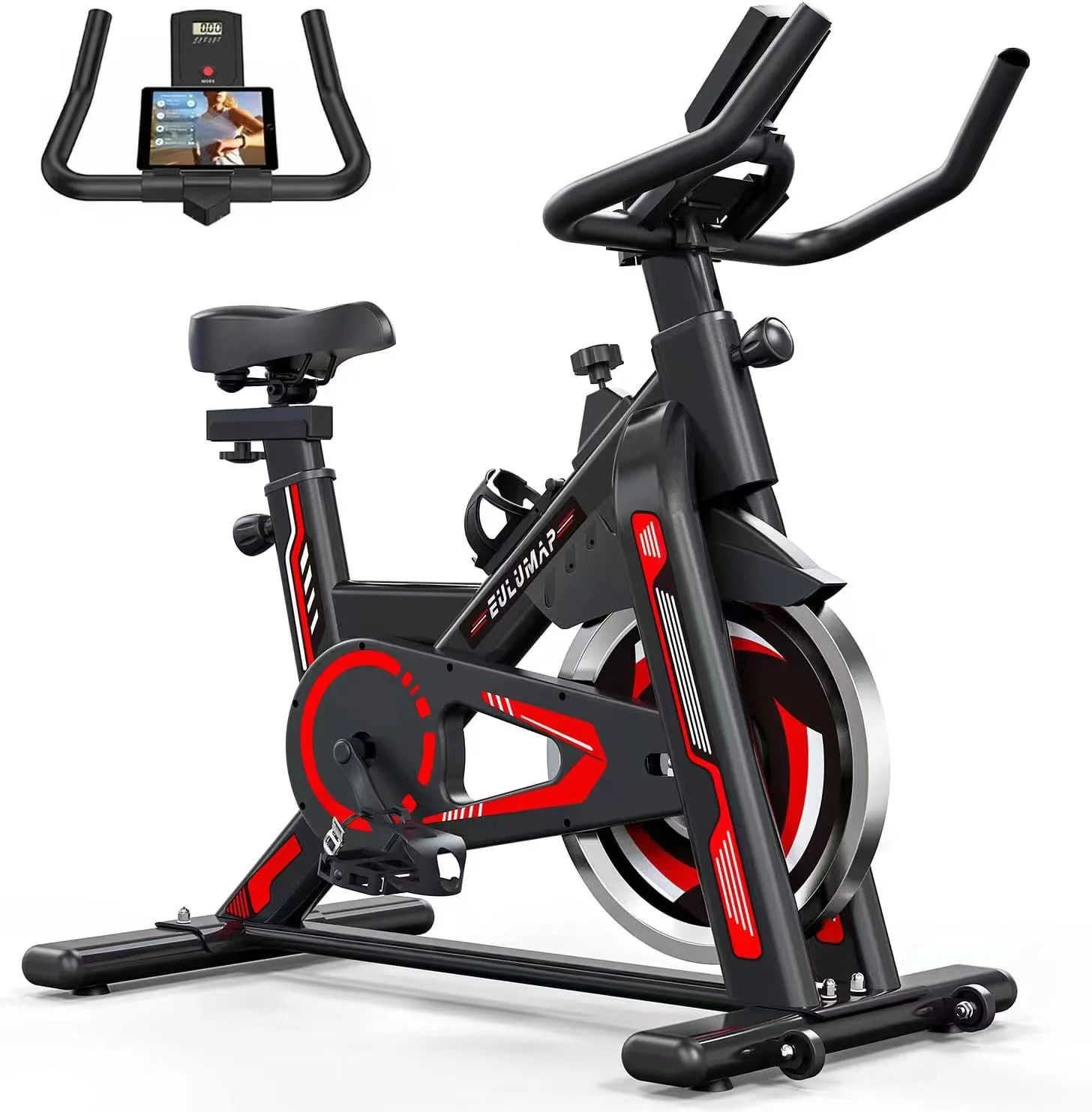 Bicicleta Ergométrica de Spinning para Uso Interno, Equipamento de Fitness para Exercícios em Casa 2026