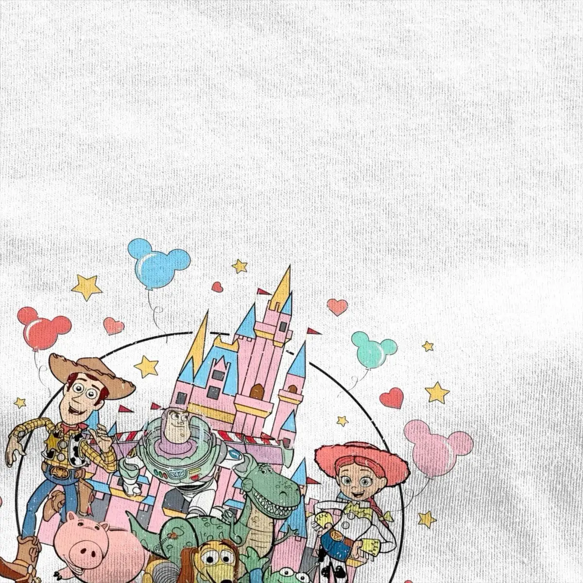 Pixars Toy Story T-Shirt Summer Y2K Śmieszne koszulki Bawełniana koszulka hipisowska dla mężczyzn Koszulki z krótkim rękawem i nadrukiem