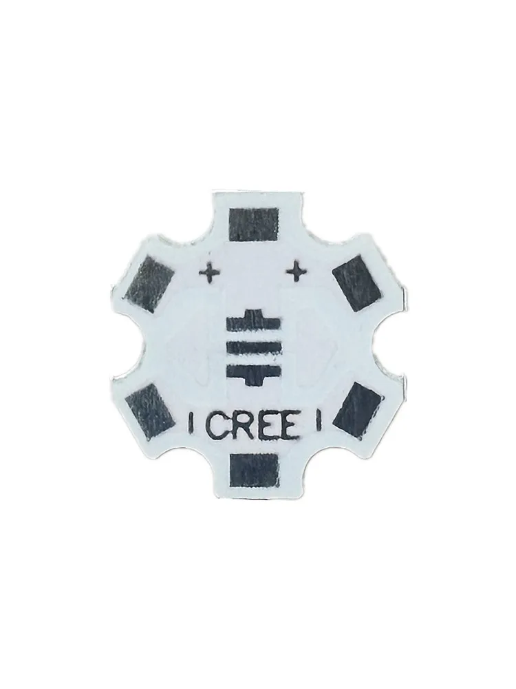 100 sztuk 3535 LED xpe radiator aluminiowa płyta podstawowa 3535 LED PCB 20mm dla 3w xpe DIY starboard — zdjęcie 2