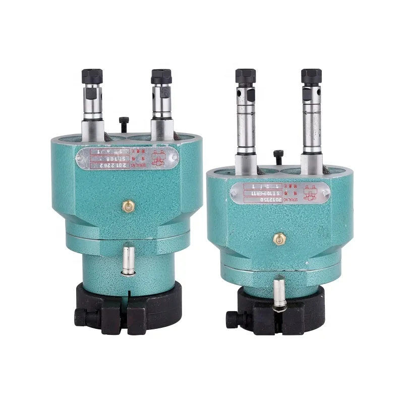 Adjustable two-axis multi-axis device ST multi-axis device multi-head drill double-head drill