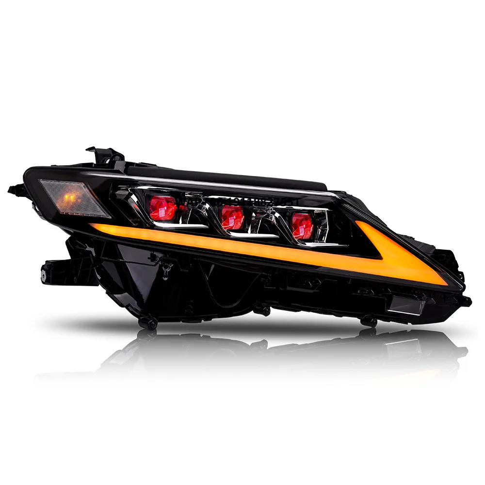 

Wholesale 2018-2023 SE/LE/XSE/XLE/TRD LED Headlight New Condition 6000k Color Auto Lighting Systems for Camry Car