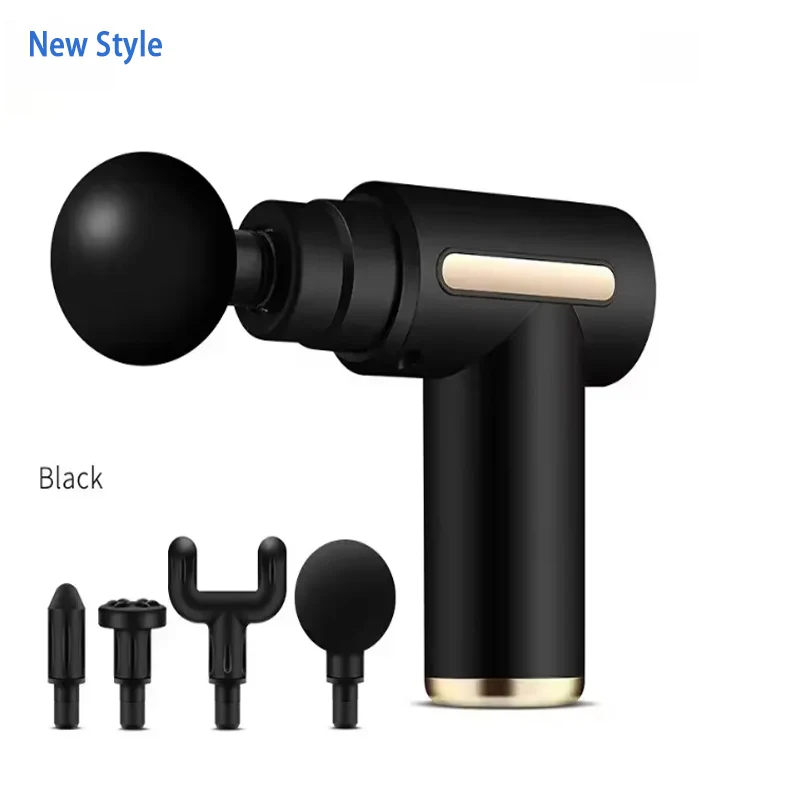 

Мини-массажный пистолет для мышц, портативный массажер для тела, глубокий ударный массажер используется для спины, шеи и ног тела.