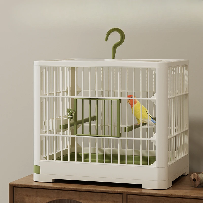 Outdoor Portable Bird Cage Parrot Villa Cage Large Space Breathable Bird Walking Artifact Take-out Ornamental Cage Bird's Nest