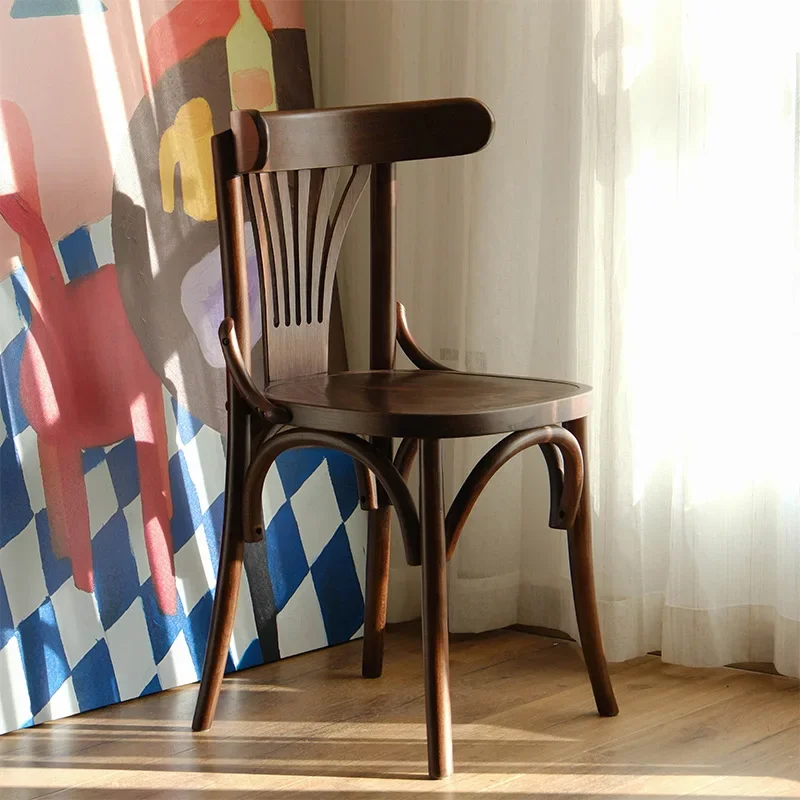 

Retro Homestay Café Chairs Kitchen Leisure Design Minimalist Café Chairs Living Room Hotel Courtyard Furniture Cadeira Ls40kfy