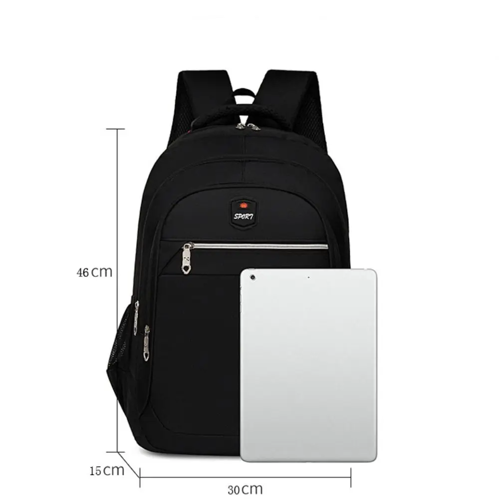 Ergonomic Men Backpack Wear Resistant Large Capacity Business Backpack Fashion Water-repellent Laptop Shoulder Bag Work Commute