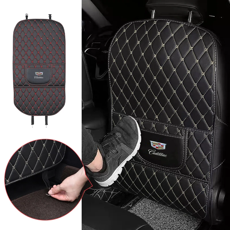 

Защитный коврик на спинку сиденья автомобиля от царапин и грязи, 1 шт., для Cadillac XT5, XT6, ATS, XTS, SRX, XT4, CT5, CT6