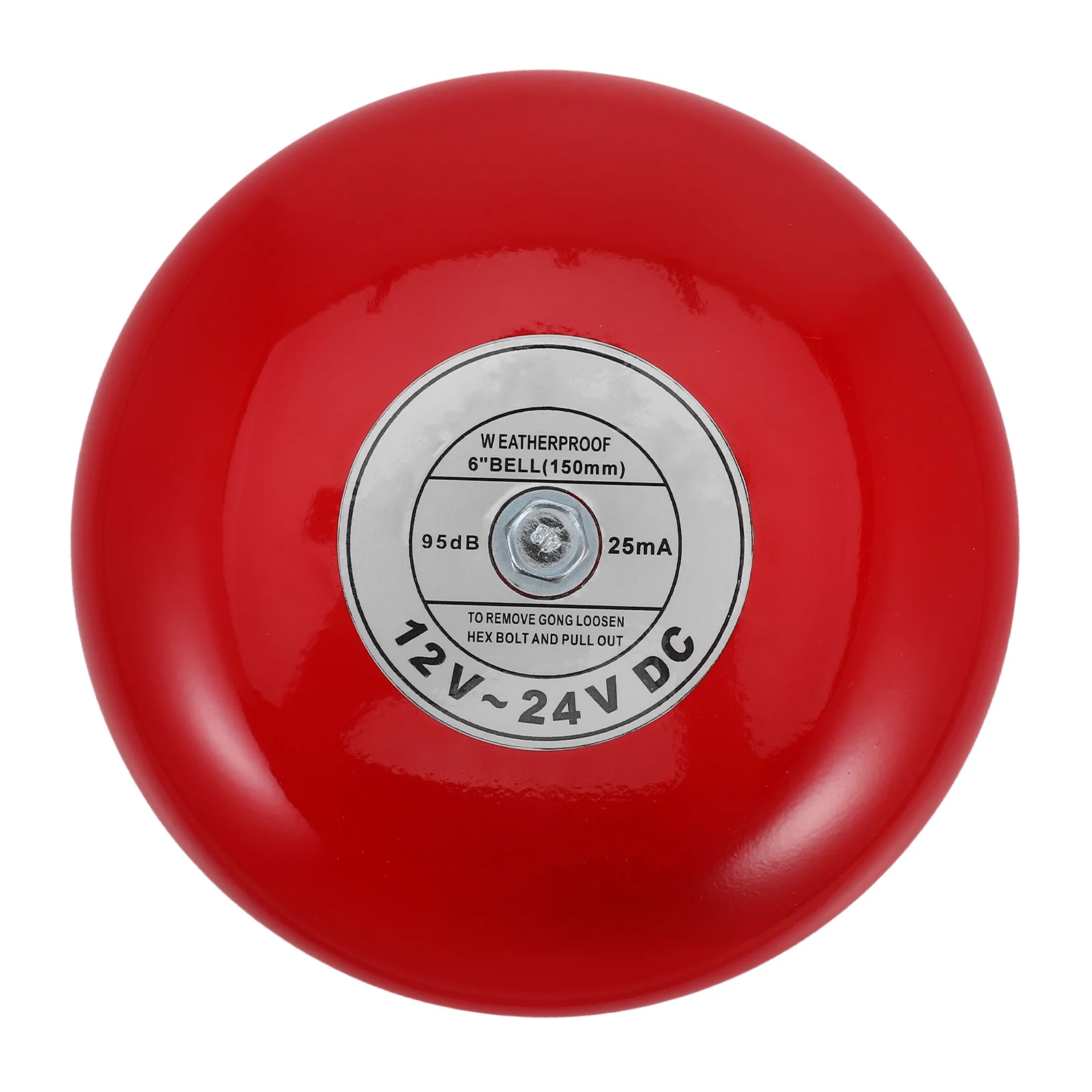 Промышленный колокол пожарной сигнализации, водонепроницаемый громкий электрический дверной звонок для школ, лифтов, заводов, пластиковый аварийный сигнал безопасности