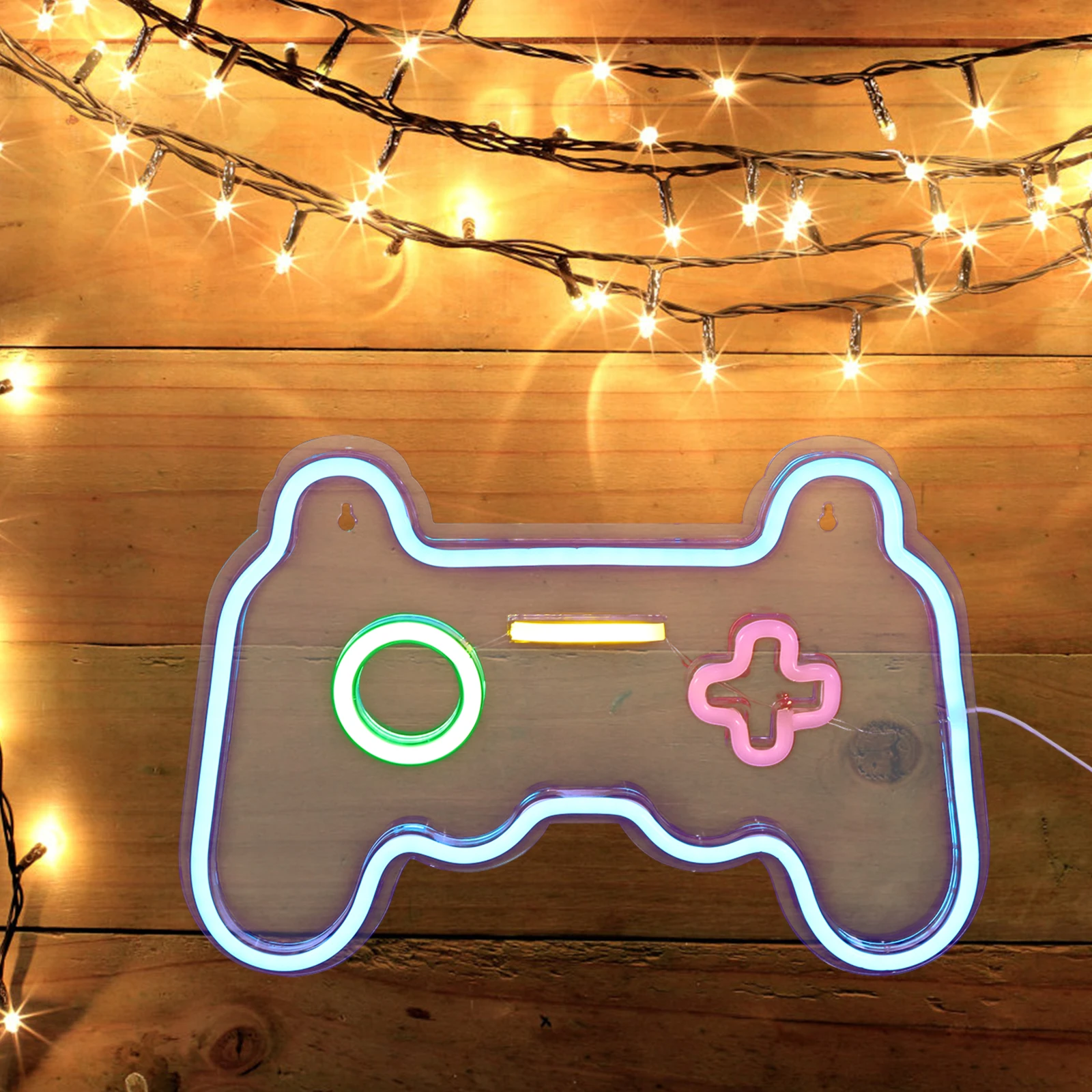 

Game Controller Neon Light PVC Creative Night Lamp Decorative Glow LED Sign Home Bar Party Lighting Stage Effect Lights