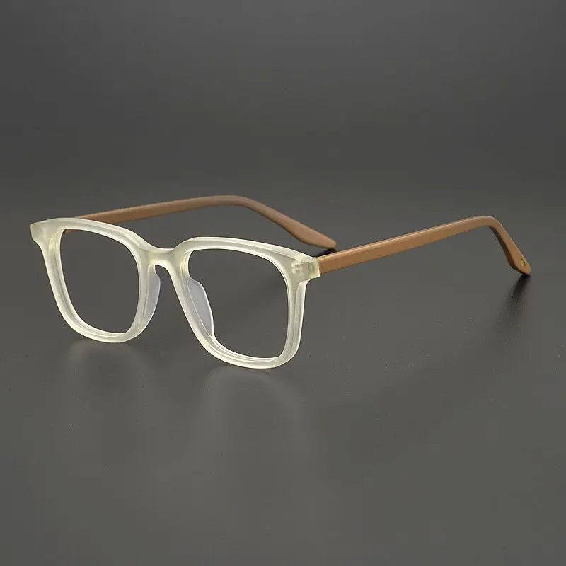 2PCS Fashion Myopia Optical Eyeglasses Unisex Classic Square Glasses Frame Women Men TR90 Ultralight Prescription Eyewear