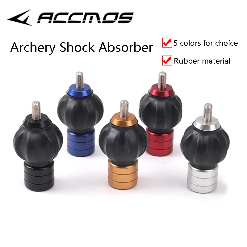 1pc Archery Bow Stabilizer Damper Reduce Noise Shock Absorber for Outdoor Shooting Accessories