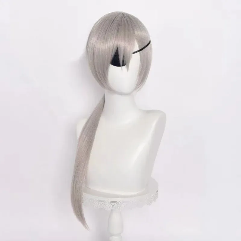ABC123Quanxi Chainsaw Man Cosplay Synthetic Long Straight Wig Anime Coser Cute Girl Heat Resistant Fiber High Qx;3,f'6,h.7;j view 5