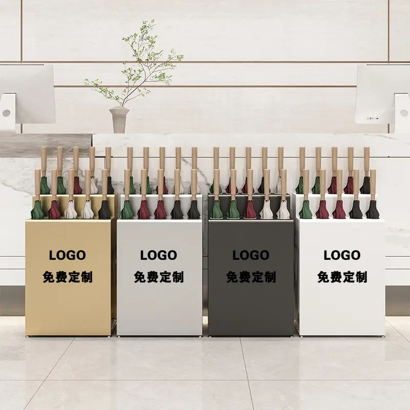 

High-end umbrella storage rack Hotel school company sales department Umbrella storage rack Commercial umbrella rack