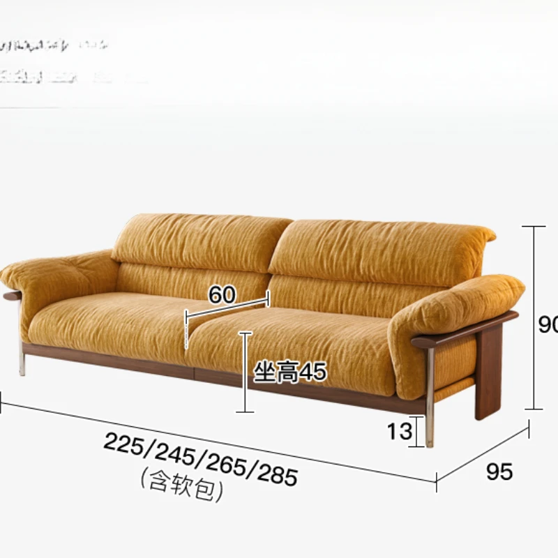 Y Jo Sofa Black Wal… - image