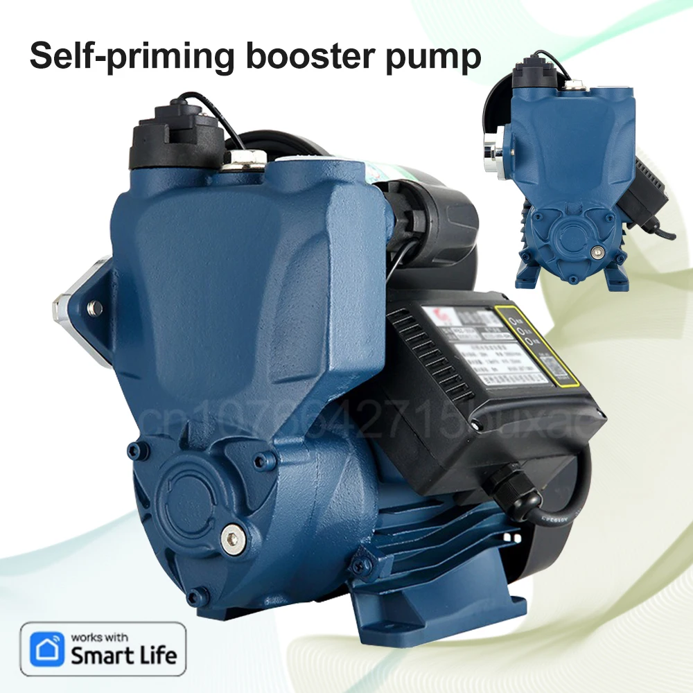AC220V Intelligent Booster Pump, Household Fully Automatic Water Heater Self-priming Pump, Water Heater Pipeline Booster Pump