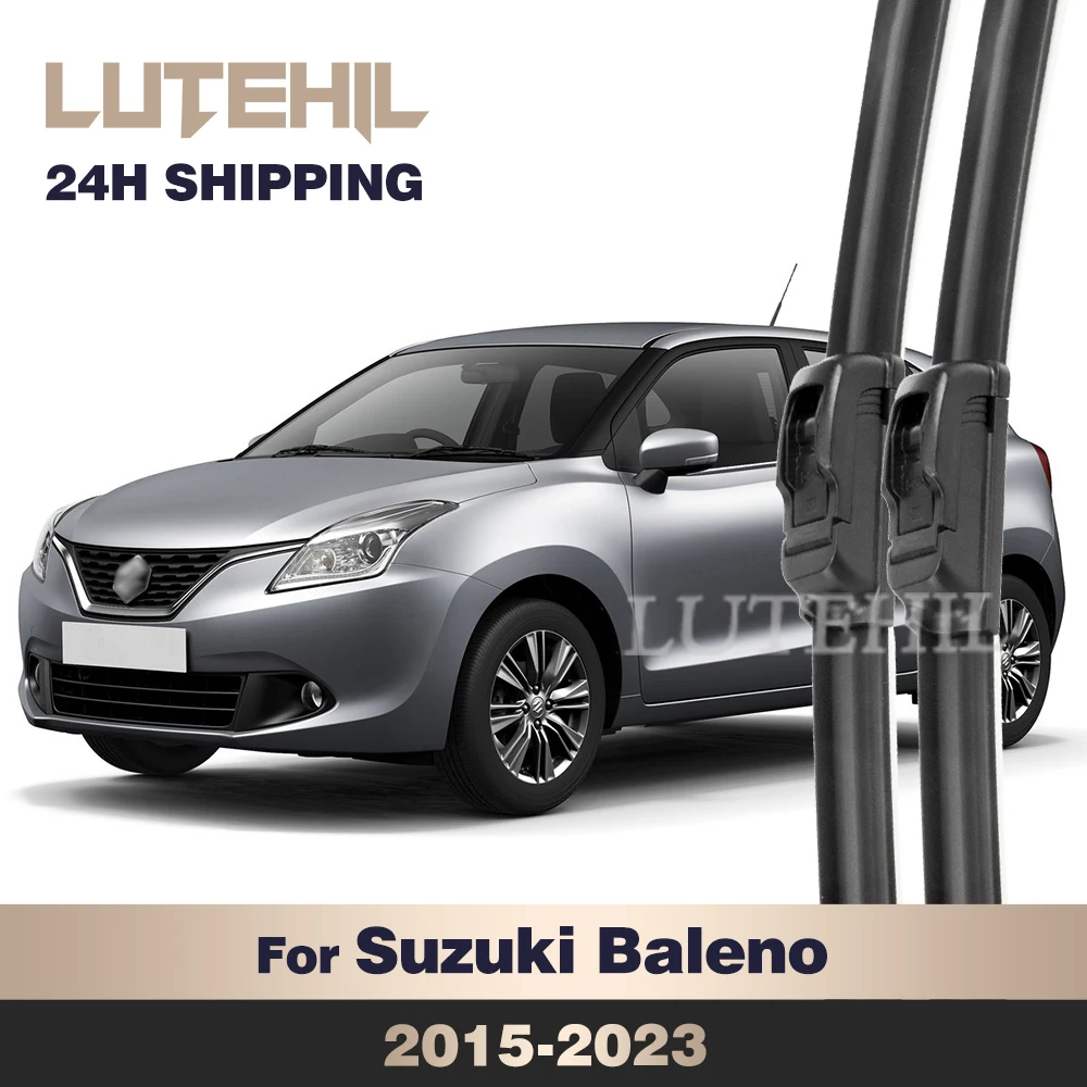 

LUTEHIL Wiper For Suzuki Baleno 2015-2023 Wiper Front Wiper Blades 2019 2020 2021 2022 Windshield Windscreen Window Brush 21"18"