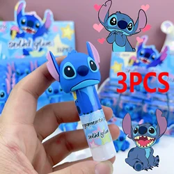 Disney Stitch-pegamento sólido giratorio hecho a mano, dibujos animados, Lilo & Stitch, bricolaje, papelería para estudiantes, suministros escolares, regalo, nuevo