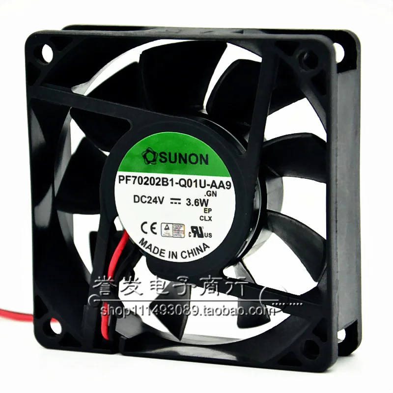 BARU ASLI PF70202B1-Q01U-AA9 DC24V 3.6W 7020 70x70x20mm KIPAS PENDINGIN RADIATOR