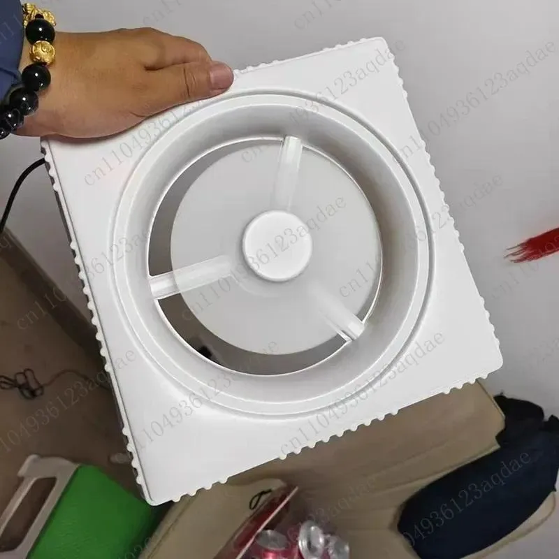 Large Suction Exhaust Fan Smoking Exhaust Fan Kitchen Game Room Exhaust Chess Room Fresh Air Ventilation No Punching