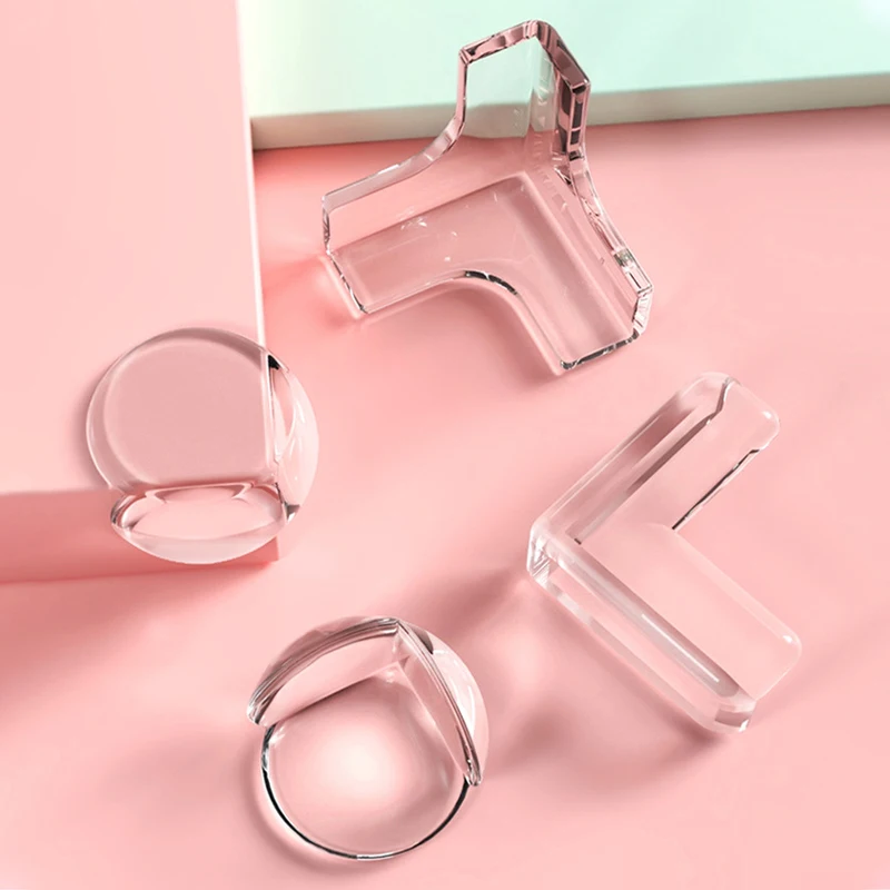 4PCS Silicone Protector Table Corner Edge Protection Cover Child Baby Safety  Children Anticollision Edge Guards For Kid image 5