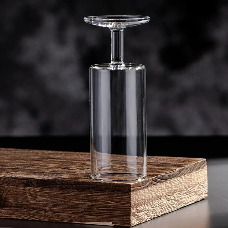 Japanese Collin Cups Creative Long Drink Cup Cocktail Glasses Cup Small Capacity Glass Tall Champagne Glass Drinkware Accessory