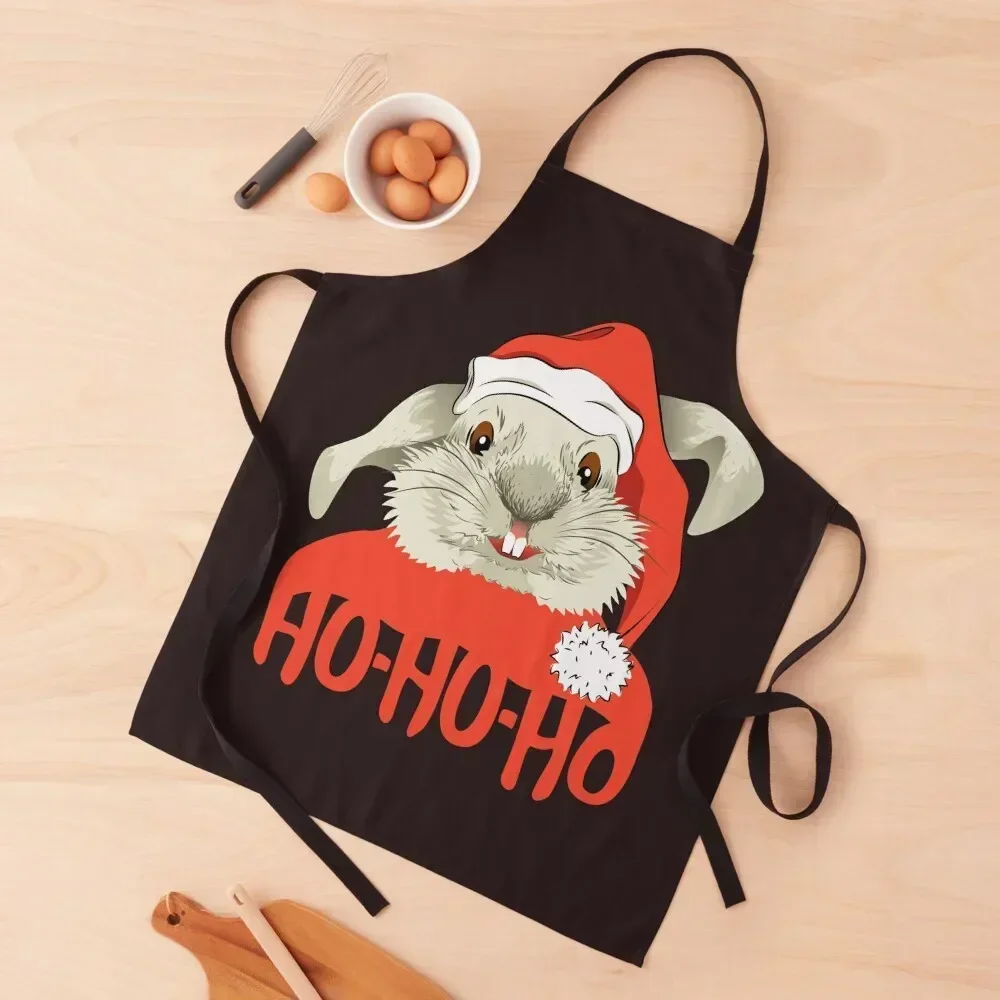 

The Christmas Rabbit Apron manicurist work ladies Kitchen on the wall Professional Barber Apron