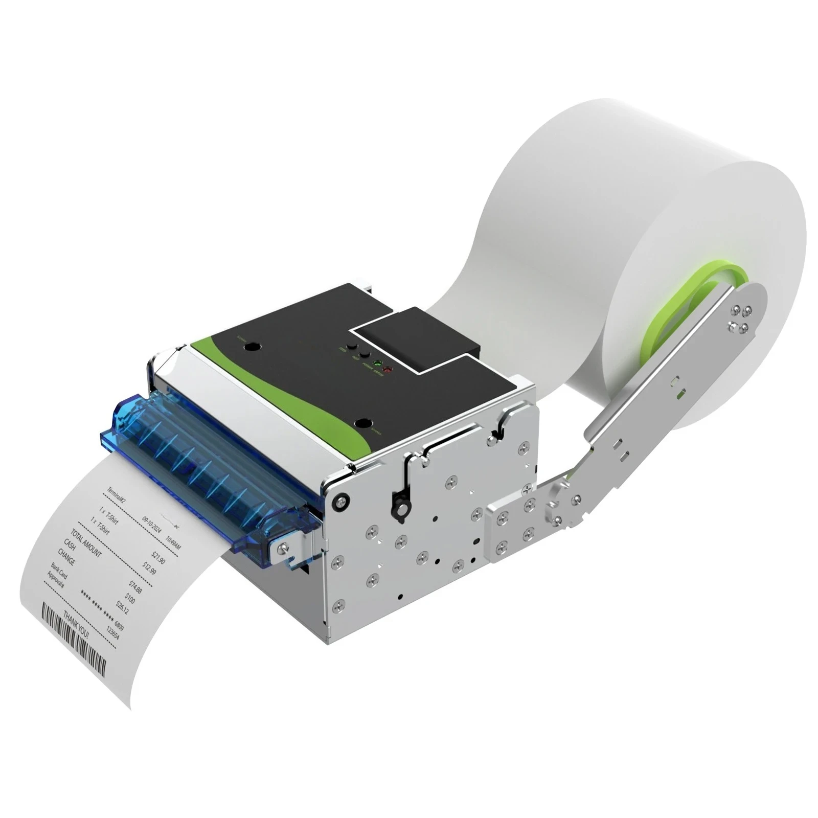 Cashino KP-802 82.5mm Durable Embedded Thermal Ticket Auto Cutter Printer RS232 for Betting Kiosk Systems