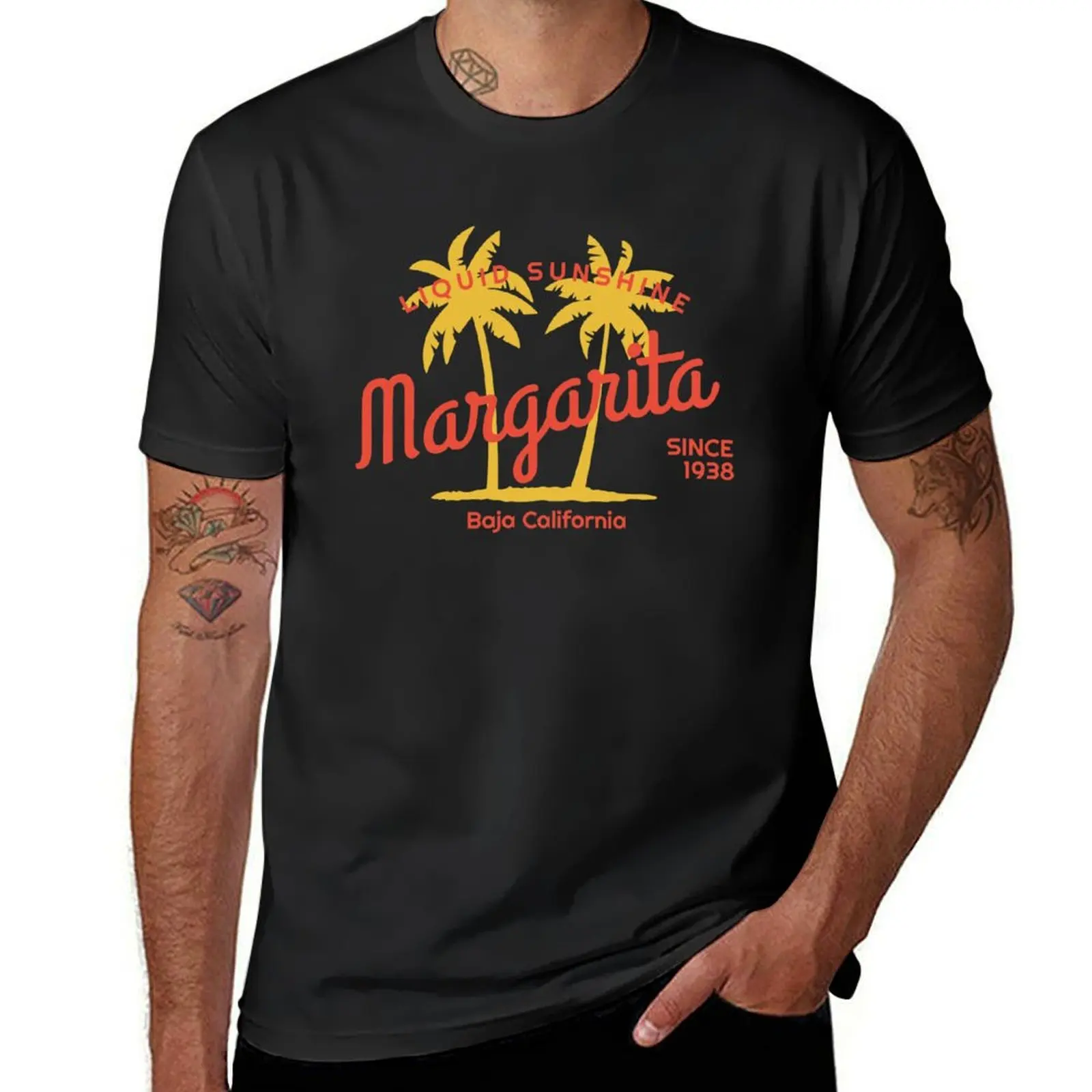 Margarita - Since 1938 - Liquid sunshine T-Shirt oversized Blouse Short sleeve tee cute clothes mens clothes