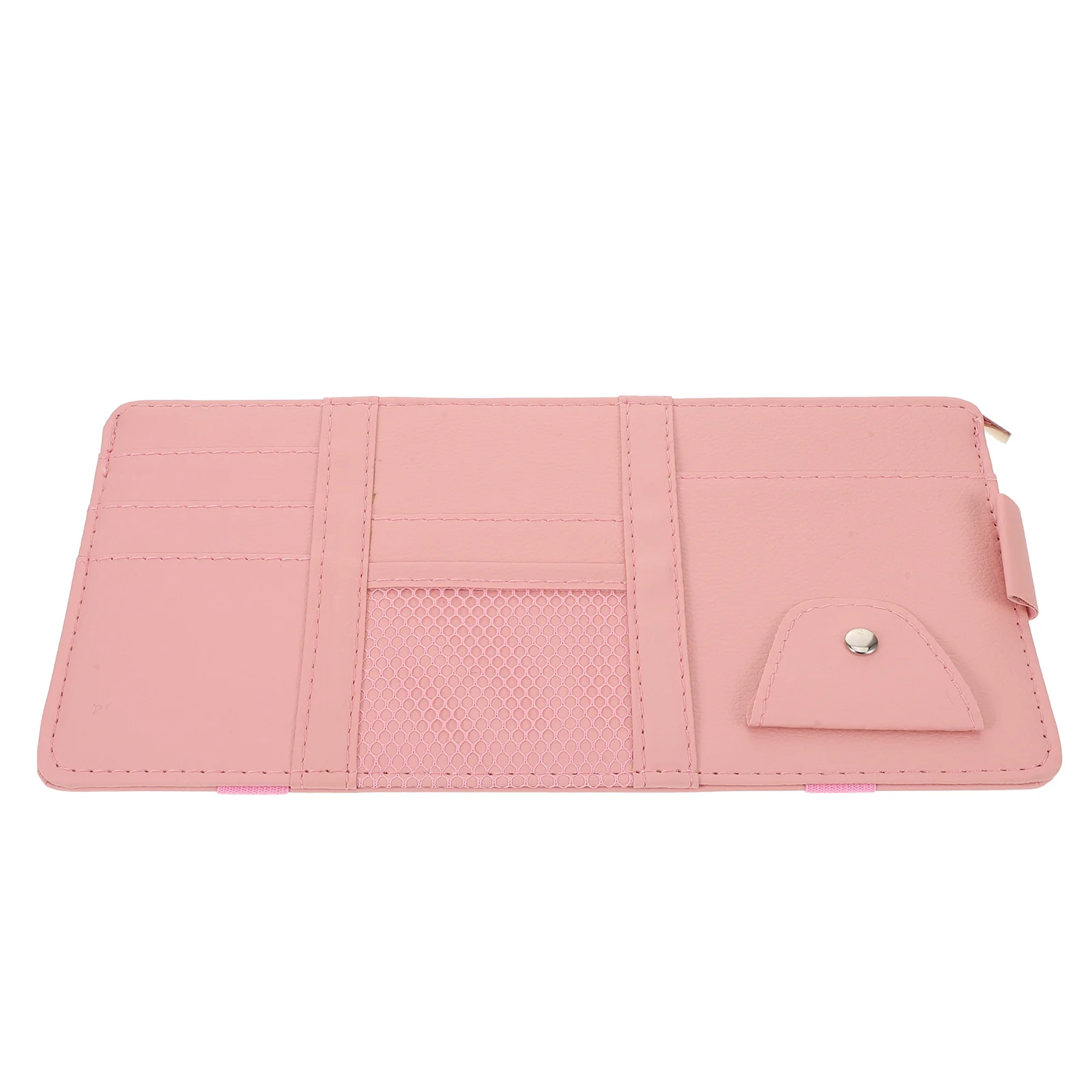 

Auto Sun Visor Organizer Multi-Pocket Zipper Pouch Car Card Holder Sunglasses Storage Vehicle Interior Visor Organizer Truck Suv