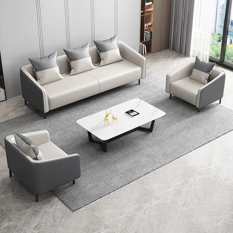 

Офисный диван, современное хранилище для гостиной, простой домашний салон красоты, журнальный столик, маленькая квартира, диван, заводское кресло