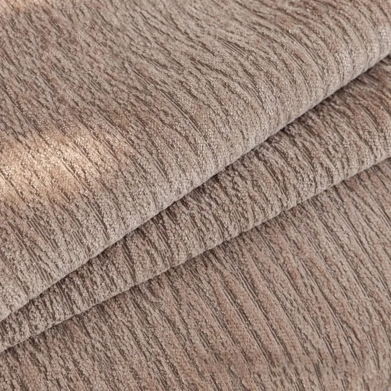 Striped Chenille Sofa Cushion Cover, Comfortable Skin-Friendly Non-Slip Couch Protector Pad Living Room Home Decor 1pc