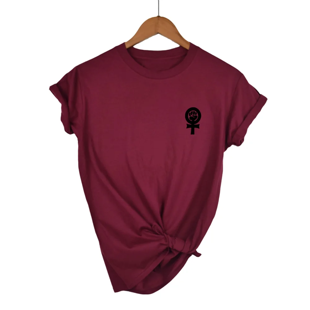 

Fist Riot Love Slogan pocket print Tee Women Casual Cotton Short Sleeve feminist TShirt Female Tops Women 2020 New Fashion XS-XL