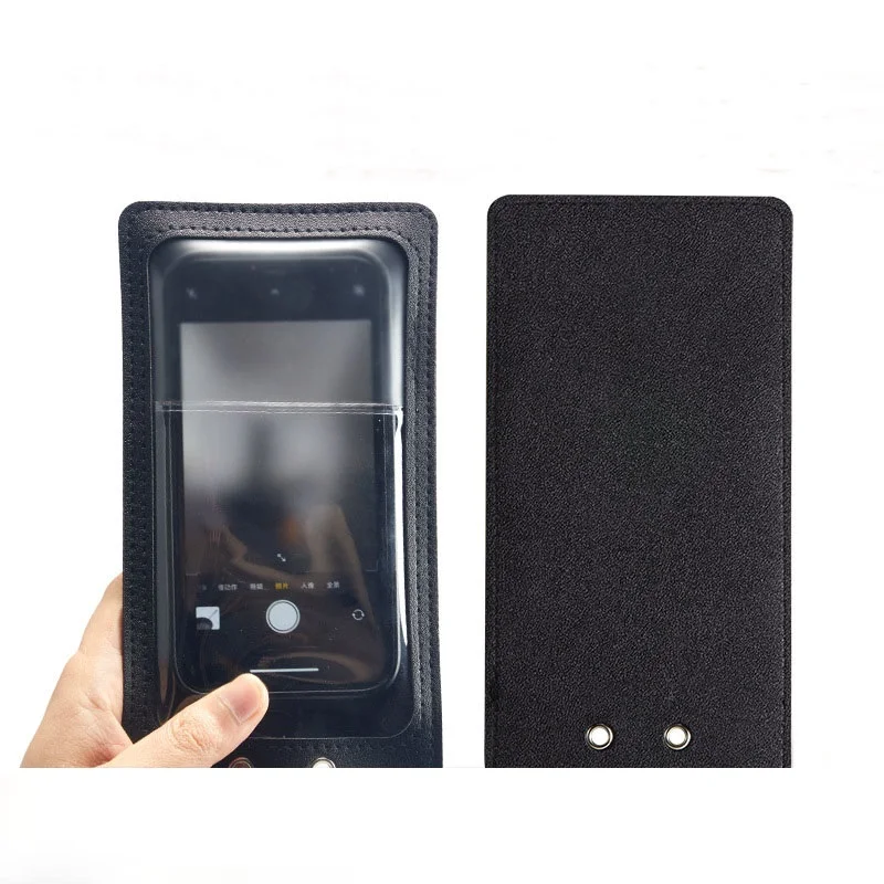 

300pcs Fashion PU leather Muslin Reuse Anti Camera Mobile Phone Bag for No Photography Allowed Bag Mobile phone security bag