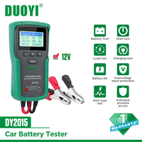 DUOYI DY2015A 12V&24V Car Battery Tester Digital Auto Load AC Battery Tool Automotive Starting Type Lead-acid Batteries Analyzer