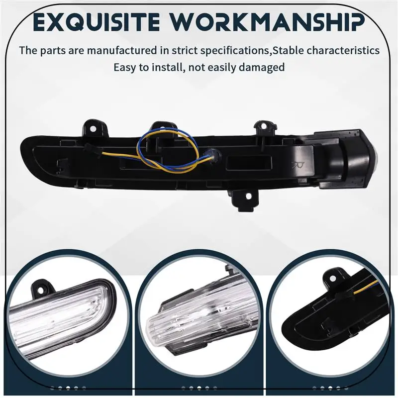 

ABNF!Mirrors Turn Signal Light Rearview Mirror Marker Lamp Mirrors Turn Signal Light For Ford Territory