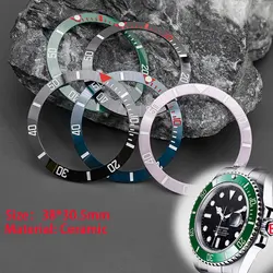 Watch Ceramic Bezel Insert Fit  Seiko SKX007 SKX009ROLEX Submariner GMT YACHT-MASTER Case Ceramic Bezel Index Scale Repair Parts