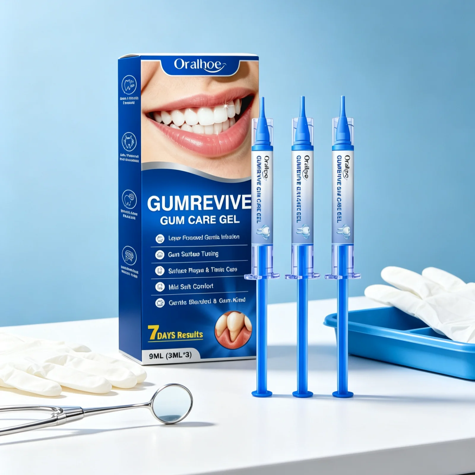 Gum Repair Gel Cleans Tooth Su - огляд і ціна Teeth Whitening Promotion