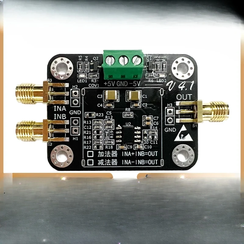 

High-speed adder module 1:1 two-way adder, analog voltage addition and subtraction, bandwidth 110MHz