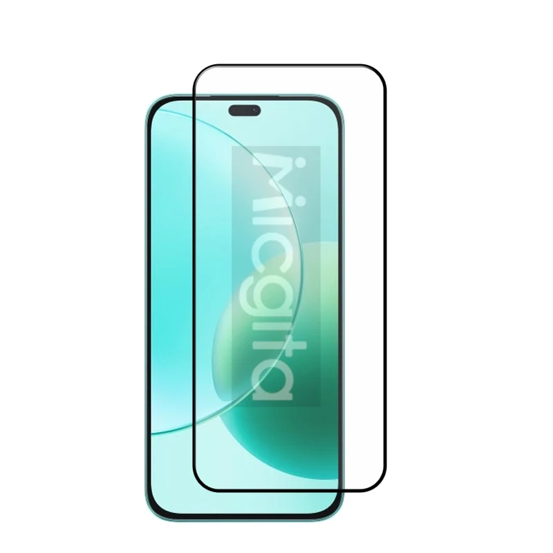 غطاء كامل لهاتف Honor 400 Lite واقي زجاجي للشاشة 9H طبقة أمامية مضادة للخدش لهاتف Honor 400 Lite طبقة كاميرا من الألياف الناعمة