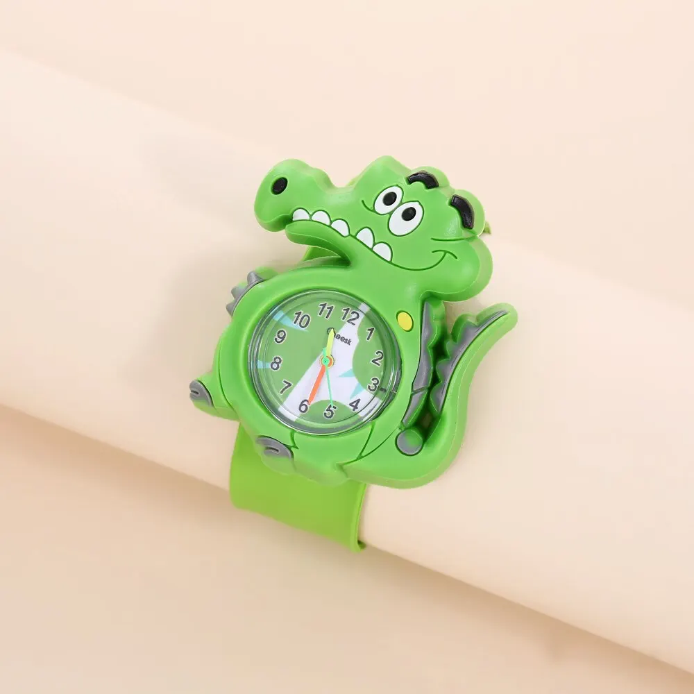 3D Cartoon Kids Clock Astronaut Poultry Fruit Flowers Children Quartz Rainbow Love Birthday Cake Gift Baby Toy Watch