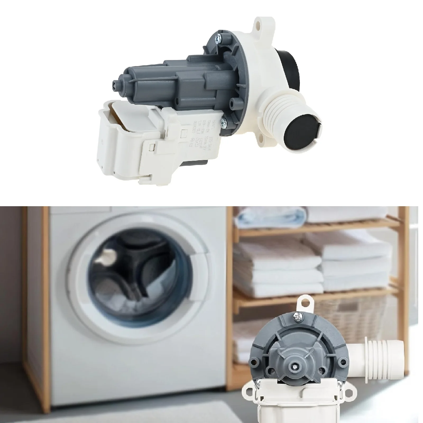 

W11399437 Сливный насос для стиральной машины подходит для Maytag Whirlpool Kenmore W11259498 PD00058225 4961028 AP6974144 PS12731241