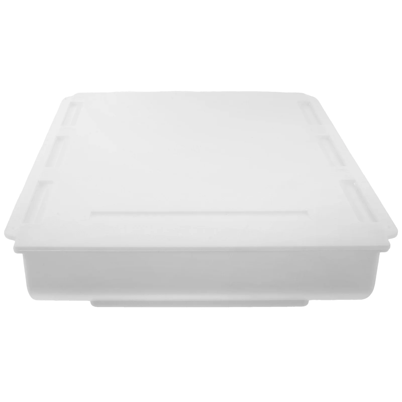 

Hidden Plastic Desk Organizer Large White Under Table Storage Drawer Stationery Kitchen Office Organizers Accessories