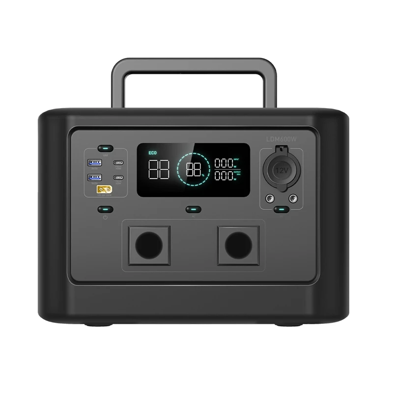 

DEMUDA 500W 600W 576WH 220V 110v Home Outdoor Emergency Battery Backup Solar Charger Portable Generator Power Station