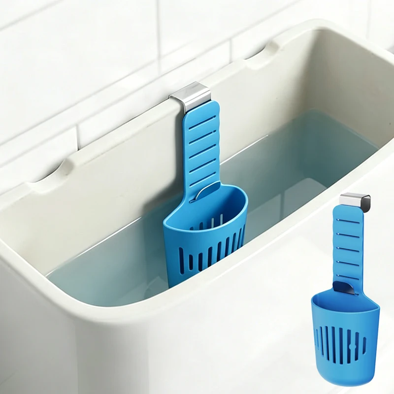 Silicone Toilet Tank Tablet Holder Versatile Toilet Bowl Hanging Cleaner and Deodorizer Hanger