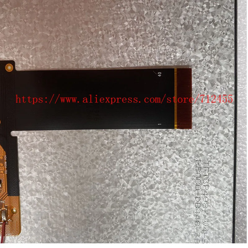 Imagem -03 - Display para Mindray Mr-96a 40pin Tela Lcd Tft3p4987-v3-e Tft8k9663fpc-a1-e Apenas Fog sem Luz de Fundo 8in