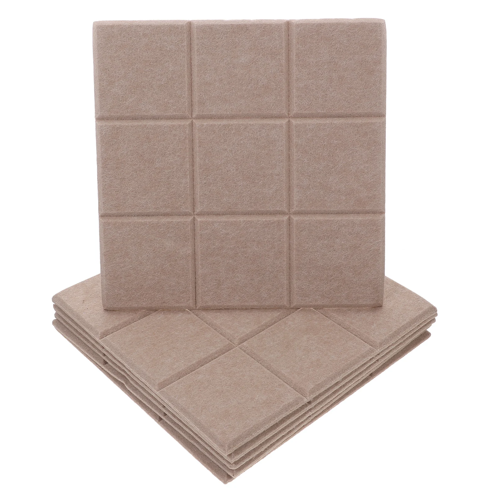 

6 Pcs Bulletin Board Wall Sticker Felt Boards Decor Needle Plate Fabric Pin Board Tiles Room Home Office Display
