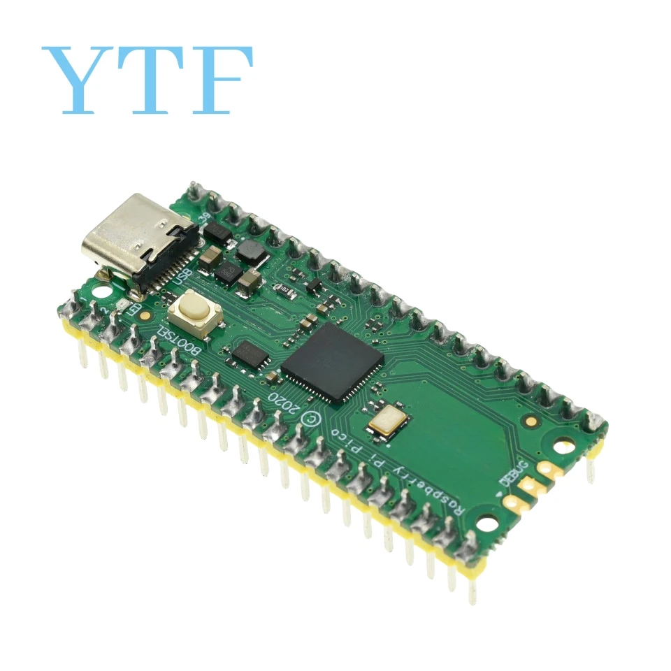 Raspberry Pi Pico Development Board Dual-Core Rp2040 Ondersteunt Mciro TYPE-C Python