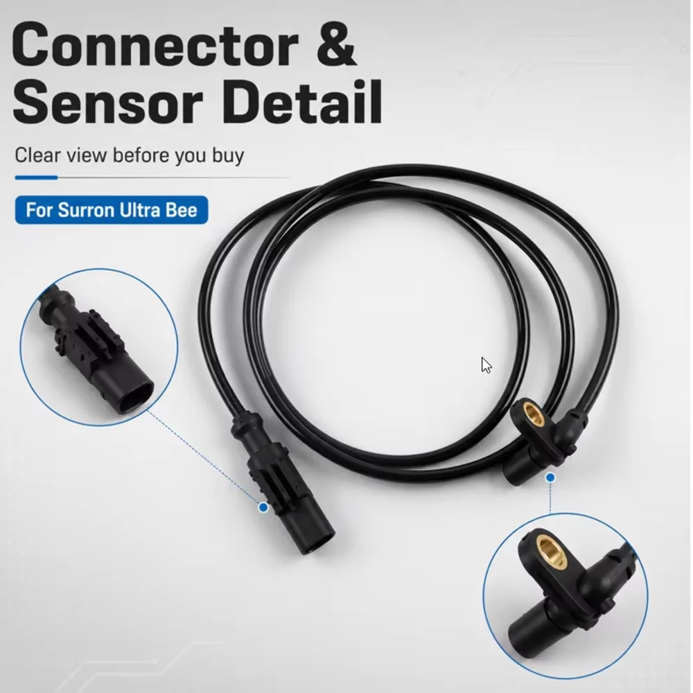 For Sur Ron Ultra Bee Surron Ultrabee Electric Dirt Bike Rear Wheel ABS Sensor Cable Speed Sensor Line Off Road Accessories
