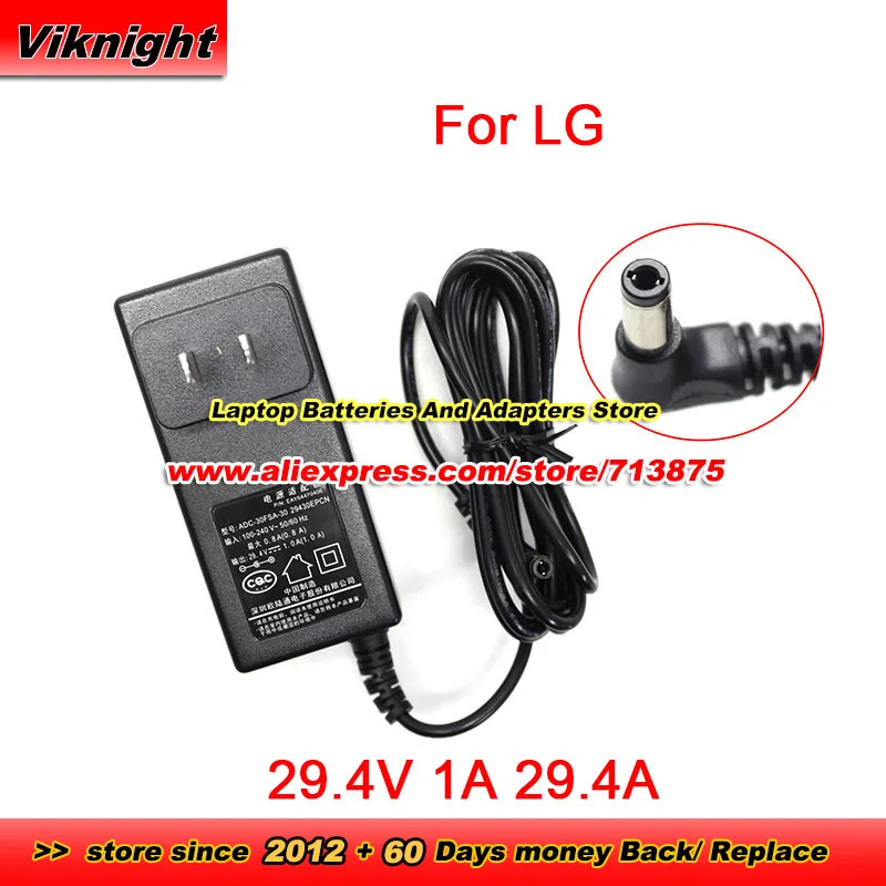 Genuine ADC-30FSA-30 29430EPCN Ac Adaprter 29.4V 1.0A For LG 907GMS A908VMR A912PM Vacuum Cleaners A9-LITE A9K-ULTRA A9K-PRO